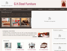 Tablet Screenshot of ghfurniture.in